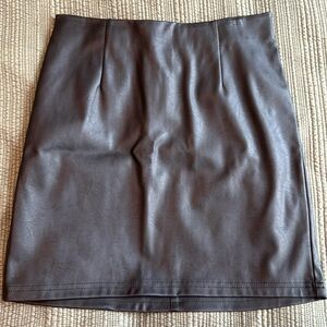 ASOS - NWT faux leather mini skirt